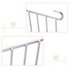 HEMOTON 2pcs Toast Stand Bread Holder Stainless Steel Serving Toast