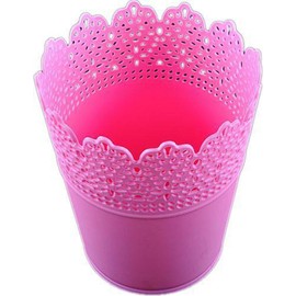 Torten Deko Shop Decoration Pink Plastic Vase