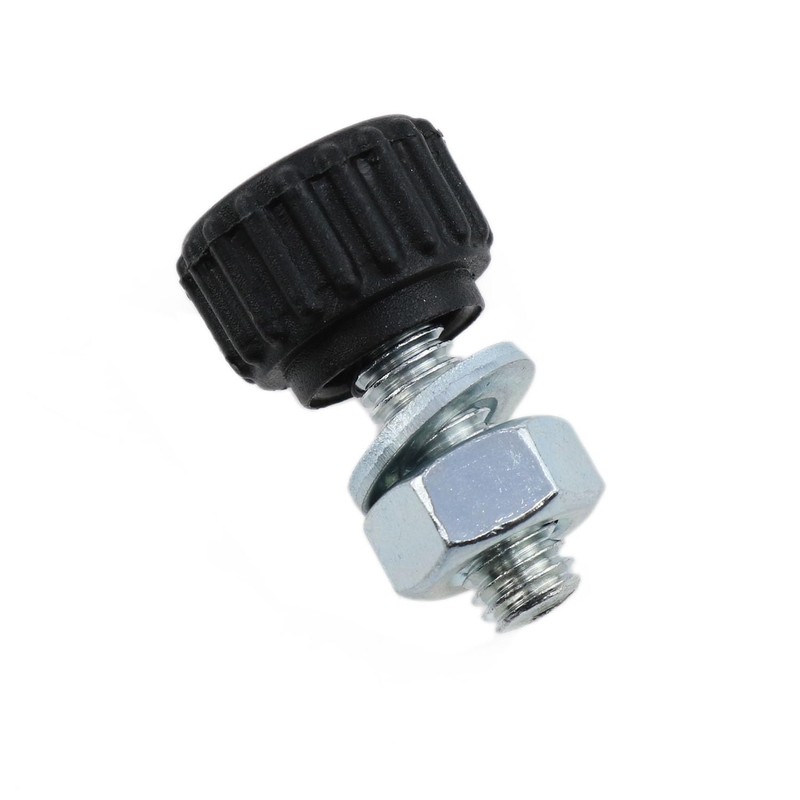 Meuey Lyot-Thumb Screws M6*16 Plastic Clamp Screws with Round Head