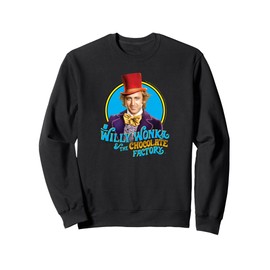 Willy Wonka and the Chocolate Factory Circle Logo Movie Sweatshirt
