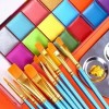 Kit De Maquillaje Pintura Pintacaritas Body Paint Acuarelas