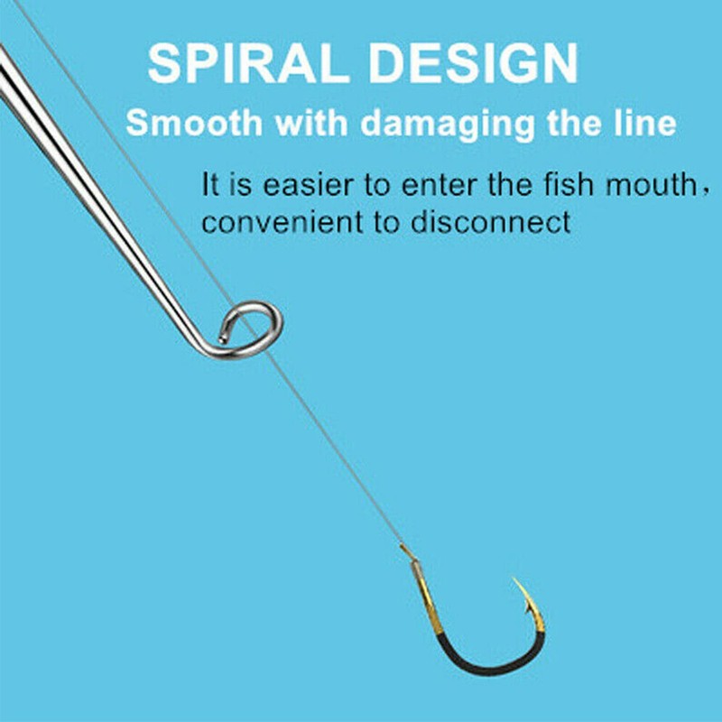 6.8 Inch Fishing Hook Remover Stainless Steel Fishhook Dehooker Hook