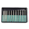 ToolTreaux Diamond Coated Cutting Burrs Set Assorted Rotary Tools 12pc