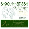 Bisley Chalk Targets Shoot-n-smash 42 Mm Box Of 50