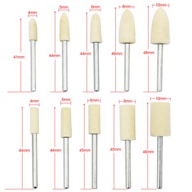 HSeaMall 100PCS Grinding Polishing Head Abrasive Stone Mandrel Mounted Buffing Polishing Head Multifunctional Grinding Buffing Point Polishing Accessories Mixed Set For Rotary Tools