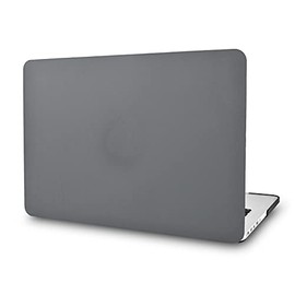 KECC Compatible with MacBook Pro Retina 13 inch Case 2012-2015 Release A1502 A1425 Protective Italian Leather Hard Shell(Grey Leather)