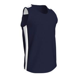 Champro Women's Standard Miler Track and Field Jersey, Navy/White, X-Large