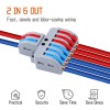 Digi Electrical Wire Connectors Terminal Block 2 in 6 out