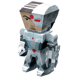 Metal Earth Legends DC Justice League Cyborg 3D Metal Model Kit Fascinations