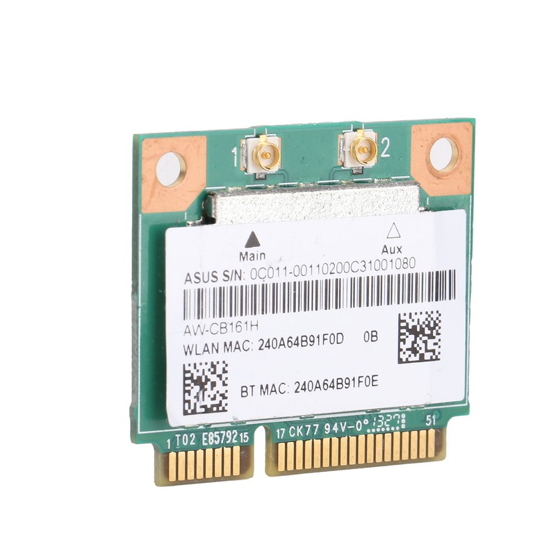 Wifi Module Mini PCIE 2.4/5.0GHz Bluetooth 4.0 AWCB161H 433Mbps 802.11a/B