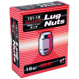 KYO-EI [ 協永産業 ] ホイールナット 鉄製 ラグナット [ 個数:16個入 ] [ 袋タイプ 19HEX ] M12 x P1.5 101-19-16P