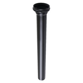 Fauceture EVT12120 Kingston Brass Possibility 1-1/2" to 1-1/4" Step-Down Tailpiece, 12" Length, Matte Black
