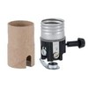 B&P Lamp® On/Off Med. Base Socket Interior with 1/8F Threaded