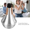 Trumpet Practice Mute Lightweight Aluminum Alloy Soft Cork Noise Reduction
