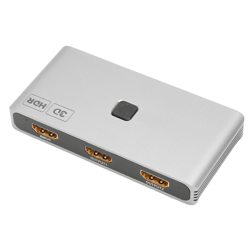 4K HD Switcher 1 in 2 Out Up to 18Gbps