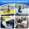 STATABSTA 2PCS Anti Slip Kayak Gel Seat Cushion with Cover,