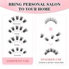 Glowingwin Individual Lashes Cluster Lashes Natural Look 10-16mm Mixed 72