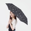 Nifty Colors 1782BK Ghost Slender Mini Folding Umbrella