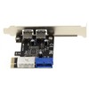 KALEA-INFORMATIQUE PCIe to USB 3.0 Controller Card with 4 5G