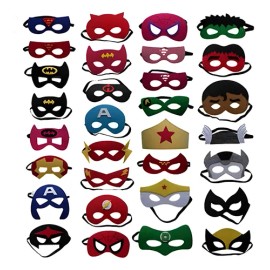 Mascaras Antifaz Ojos Superheroes Recuerdos Fiesta Infantil Multicolor Superhéroes