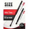 Vepagoo C16-22360 13 inch 35 Lb/156N Gas Shocks Struts for