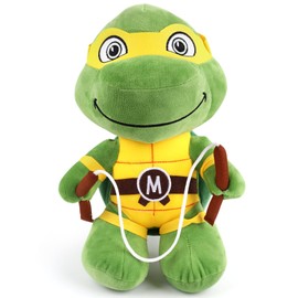 Sdjuifsd Turtl Plüschtier, Turtl Figuren Plüsch, Turtl Plüsch, Turtl Stofftier, Turtl Plüschfigur, Turtl Kuscheltier, Turtl Plush, Turtl Spielzeug Stofftier, Turtl Doll, Plüschpuppe Turtl 33 cm