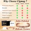Cigmag 9X Lymphatic Drainage Copper Magnetic Bracelet for Women 99%