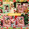 Qunclay 3 Pcs 2024 Christmas Picture Frame 4x6 Inch Christmas