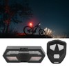 Bike Tail Light Wireless Remote Control Safety Bicycle Night Riding