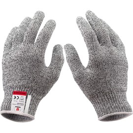 MiJunHD Work Gloves Cut Resistant Gloves for Wood Whittling Gloves Oyster Shucking Cooking