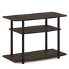 Furinno Turn-N-Tube No Tools 3-Tier Entertainment Center TV Stand for