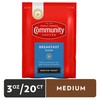 Community Coffee Breakfast Blend, Medium Roast Pre-Measured Coffee Packs, 3.0