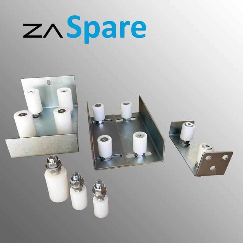 ZASPARE Nylon Sliding Door Rollers Industrial Guide Rollers for Indoor