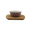 SusggO Folding Fruit Basket Bamboo Wood Vegetable Cutting Board Worktop