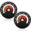 Frienda Wood Stove Thermometer Magnetic, Oven Temperature Meter Stove for