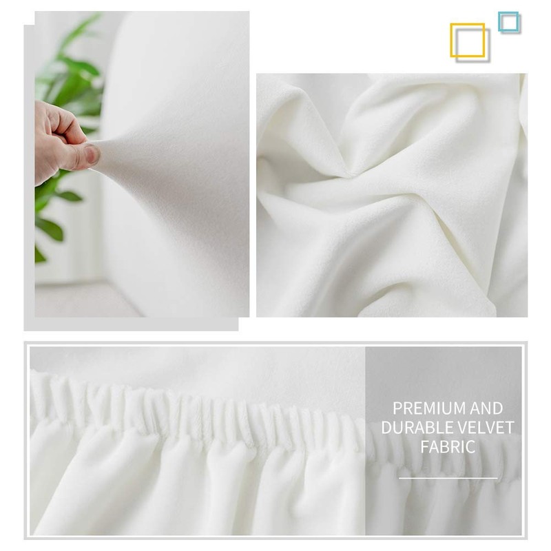 DUJUIKE Bed Headboard Cover for Queen, Stretch Bed Head Board