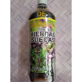 Hierbas suecas Tonico Hierbas Suecas 100% Natural 1 litro Suplemento