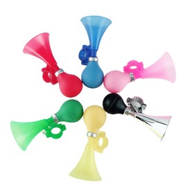 Kisangel 6 Pcs Cycling Horn Children Cycle Bell Bike Accessories for Kids Bicycle Ring Horn Handlebar Horn Bike Loud Ring Horn Loud Horn Squeeze Horn Classic Bike Horn Ring The Bell Girl