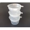 SHC Web 100 x Mini 10ml Hinged Lid Pots -