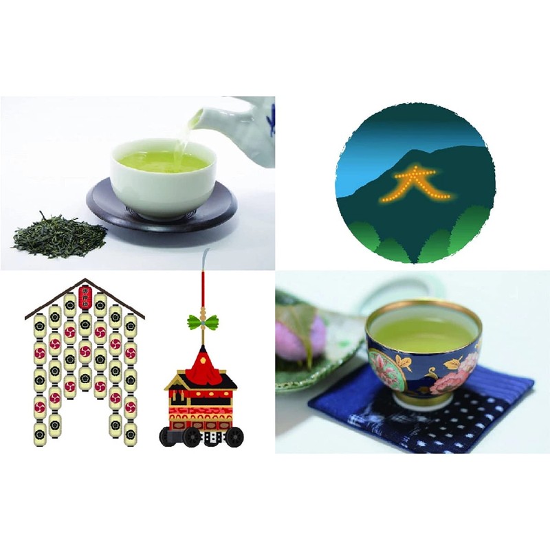 Ujian White Fold with Matcha Green Tea, Set of 3