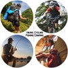 Feloyal 10 Pcs Aluminum Alloy D Hook Keychain Carabiner Clip