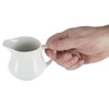 Olympia Athena Hotelware White Milk Jugs 170ml / 6 ounce,
