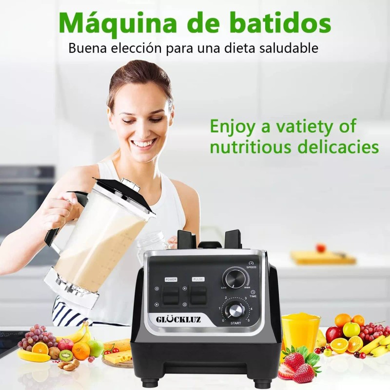 Moñinar Licuadora Profesional Uso Rudo,blender Para Hielo,1800w 2l