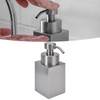 Hand Sanitizer Bottle Silver Large Capacity Non Slip 304 Stainless