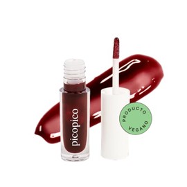 Brillo hidrante de labios vino Tángara Picopico Lip Oil - NO pegajoso - con ácido hilurónico y aceites naturales - VEGANO - Libre de crueldad/parabeno