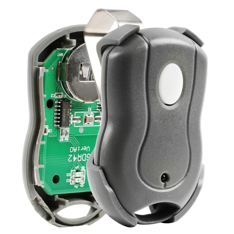 2 Garage Outlet Garage Door Opener Remotes Visor 1btn Remote