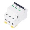 3P Miniature Circuit Breaker Easy Disassembly Assembly Din Rail Mount