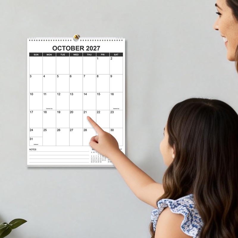 2026-2027 Wall Calendar - Runs from July 2026 until December