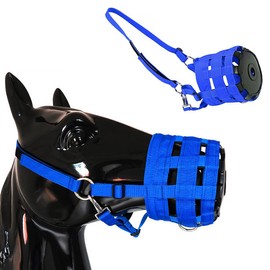 Basket Grazing Muzzle Breathable Equestrian Equipment