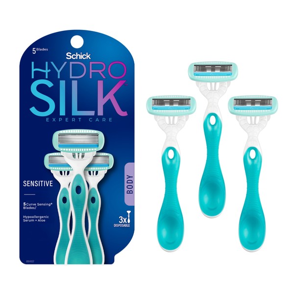 Schick Hydro Silk Schick Hydro Silk Sensitive Women's Disposable Razors,